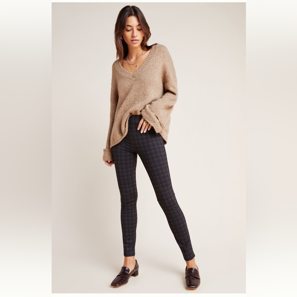 NWOT Sanctuary x Anthropologie Beckton Ponte Pull-On Pants XS